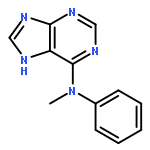 N-Methyl-N-phenyl-9H-purin-6-amine