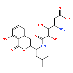 3-AMINO-4,5-DIHYDROXY-5-[[1-(8-HYDROXY-1-OXO-ISOCHROMAN-3-YL)-3-METHYL-BUTYL]CARBAMOYL]PENTANOIC ACID