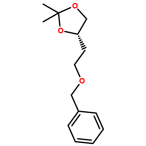 1,3-Dioxolane, 2,2-dimethyl-4-[2-(phenylmethoxy)ethyl]-, (4S)-