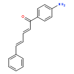 2,4-Pentadien-1-one, 1-(4-aminophenyl)-5-phenyl-