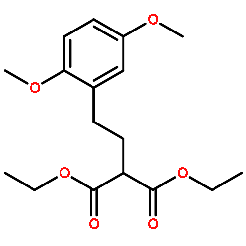 Propanedioic acid, [2-(2,5-dimethoxyphenyl)ethyl]-, diethyl ester