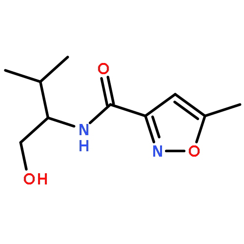 3-Isoxazolecarboxamide,N-[(1S)-1-(hydroxymethyl)-2-methylpropyl]-5-methyl-