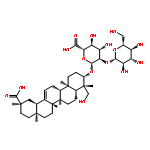 b-D-Glucopyranosiduronic acid, (3b,4b,20a)-20-carboxy-23-hydroxy-30-norolean-12-en-3-yl 2-O-b-D-glucopyranosyl- (9CI)