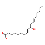 (8E,12Z)-10-hydroxyoctadeca-8,12-dienoic acid