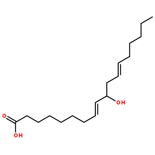 (8E,12Z)-10-hydroxyoctadeca-8,12-dienoic acid