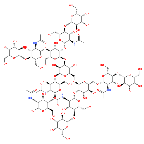 MANNOTRIOSE-DI-(N-ACETYL-D-GLUCOSAMINE), TETRAKIS(GALACTOSYL-N-ACETYL-D-GLUCOSAMINYL)