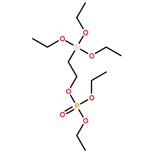 Phosphoric acid, diethyl 2-(triethoxysilyl)ethyl ester