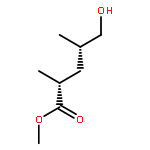 Pentanoic acid, 5-hydroxy-2,4-dimethyl-, methyl ester, (2R,4S)-