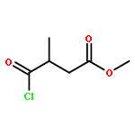 BUTANOIC ACID, 4-CHLORO-3-METHYL-4-OXO-, METHYL ESTER