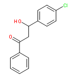 1-Propanone, 3-(4-chlorophenyl)-3-hydroxy-1-phenyl-