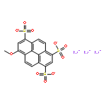 1,3,6-Pyrenetrisulfonicacid, 8-methoxy-, sodium salt (1:3)