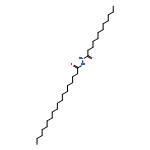 Octadecanoic acid, 2-(1-oxododecyl)hydrazide