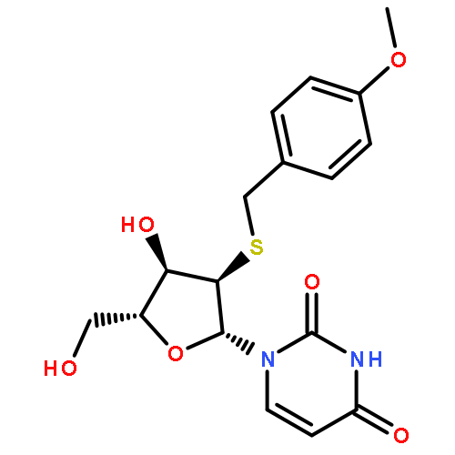 URIDINE, 2'-S-[(4-METHOXYPHENYL)METHYL]-2'-THIO-