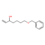 1-Hepten-3-ol, 7-(phenylmethoxy)-