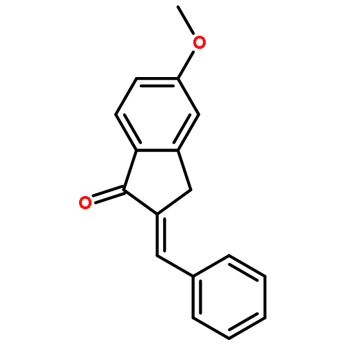 1H-Inden-1-one, 2,3-dihydro-5-methoxy-2-(phenylmethylene)-, (2E)-