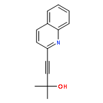 2-Methyl-4-(quinolin-2-yl)but-3-yn-2-ol