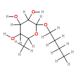 1-O-butyl rhamnopyranoside