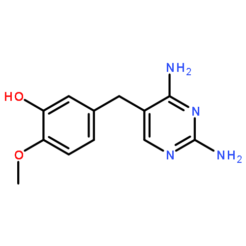 5-[(2,4-Diamino-5-pyrimidinyl)methyl]-2-methoxyphenol