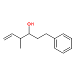 4-methyl-1-phenyl-hex-5-en-3-ol