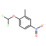 Benzene, 1-(difluoromethoxy)-2-methyl-4-nitro-