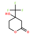 2H-Pyran-2-one, tetrahydro-4-hydroxy-4-(trifluoromethyl)-