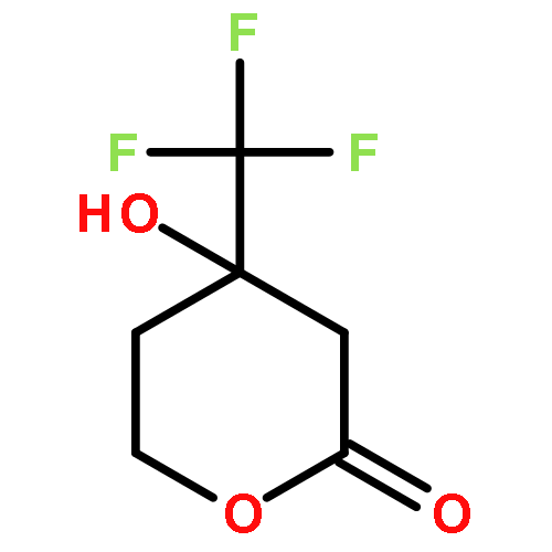 2H-Pyran-2-one, tetrahydro-4-hydroxy-4-(trifluoromethyl)-