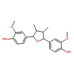 4,4'-[(3S,4S)-3,4-dimethyltetrahydrofuran-2,5-diyl]bis(2-methoxyphenol)