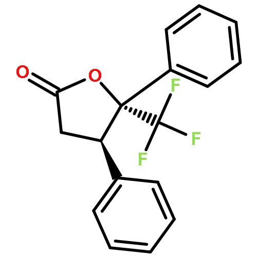 2(3H)-Furanone, dihydro-4,5-diphenyl-5-(trifluoromethyl)-, (4R,5R)-rel-