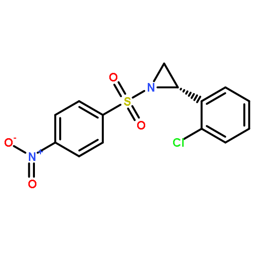 AZIRIDINE, 2-(2-CHLOROPHENYL)-1-[(4-NITROPHENYL)SULFONYL]-, (2S)-