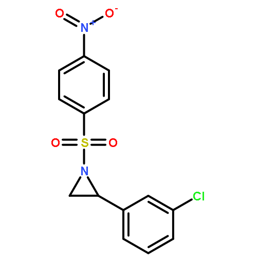 Aziridine, 2-(3-chlorophenyl)-1-[(4-nitrophenyl)sulfonyl]-, (2S)-