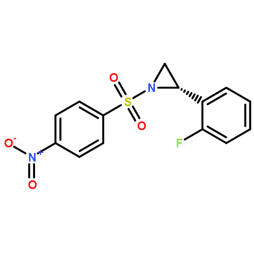 AZIRIDINE, 2-(2-FLUOROPHENYL)-1-[(4-NITROPHENYL)SULFONYL]-, (2S)-