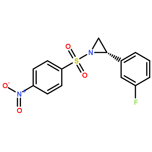 AZIRIDINE, 2-(3-FLUOROPHENYL)-1-[(4-NITROPHENYL)SULFONYL]-, (2S)-