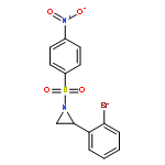 Aziridine, 2-(2-bromophenyl)-1-[(4-nitrophenyl)sulfonyl]-, (2S)-