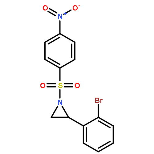 Aziridine, 2-(2-bromophenyl)-1-[(4-nitrophenyl)sulfonyl]-, (2S)-