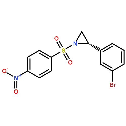 AZIRIDINE, 2-(3-BROMOPHENYL)-1-[(4-NITROPHENYL)SULFONYL]-, (2S)-