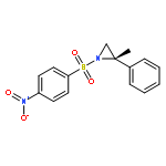 Aziridine, 2-methyl-1-[(4-nitrophenyl)sulfonyl]-2-phenyl-, (2S)-