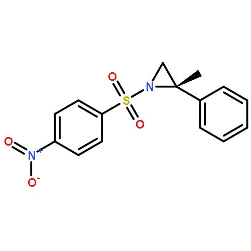 Aziridine, 2-methyl-1-[(4-nitrophenyl)sulfonyl]-2-phenyl-, (2S)-