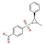 AZIRIDINE, 2-METHYL-1-[(4-NITROPHENYL)SULFONYL]-3-PHENYL-, (3S)-