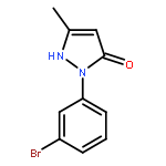 2-(3-Bromo-phenyl)-5-methyl-1,2-dihydro-pyrazol-3-one