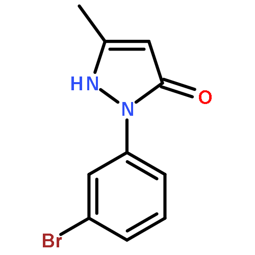 2-(3-Bromo-phenyl)-5-methyl-1,2-dihydro-pyrazol-3-one