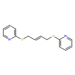 Pyridine, 2,2'-[(2E)-2-butene-1,4-diylbis(thio)]bis-