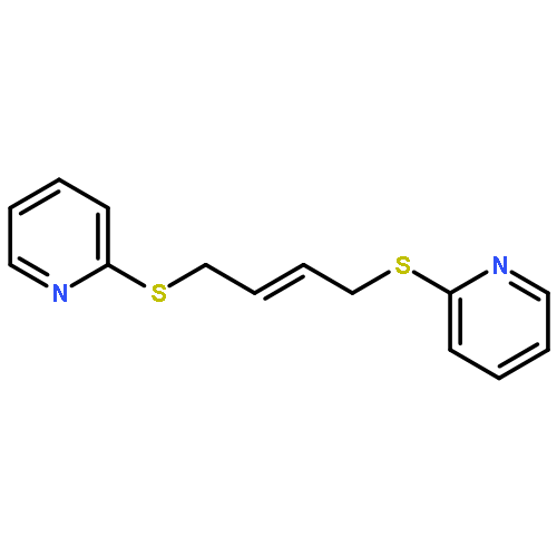 Pyridine, 2,2'-[(2E)-2-butene-1,4-diylbis(thio)]bis-