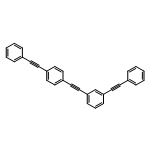 Benzene, 1-(phenylethynyl)-3-[[4-(phenylethynyl)phenyl]ethynyl]-