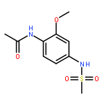 N-[4-(methanesulfonamido)-2-methoxyphenyl]acetamide