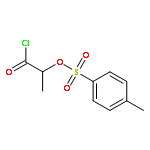 Propanoyl chloride, 2-[[(4-methylphenyl)sulfonyl]oxy]-, (S)-