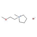 Pyrrolidinium, 1-(2-methoxyethyl)-1-methyl-, bromide