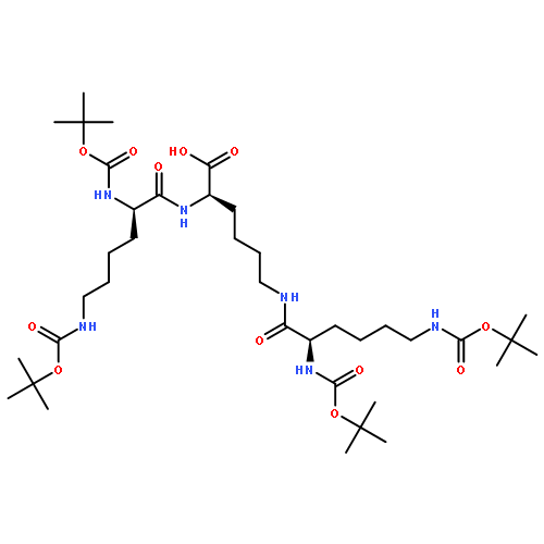 D-Lysine, N2,N6-bis[N2,N6-bis[(1,1-dimethylethoxy)carbonyl]-D-lysyl]-