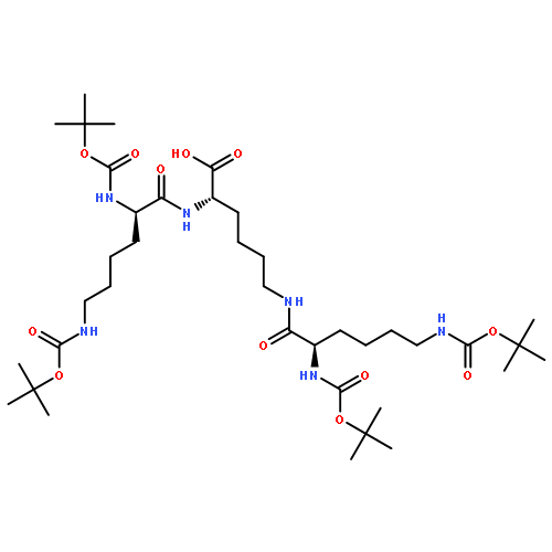 L-LYSINE, N2,N6-BIS[N2,N6-BIS[(1,1-DIMETHYLETHOXY)CARBONYL]-D-LYSYL]-