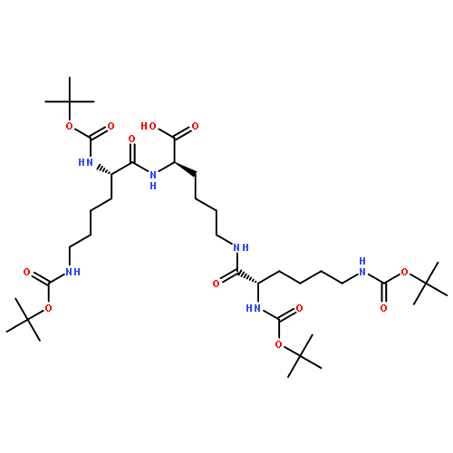 D-Lysine, N2,N6-bis[N2,N6-bis[(1,1-dimethylethoxy)carbonyl]-L-lysyl]-