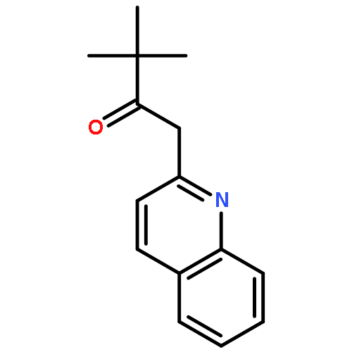 2-BUTANONE, 3,3-DIMETHYL-1-(2-QUINOLINYL)-